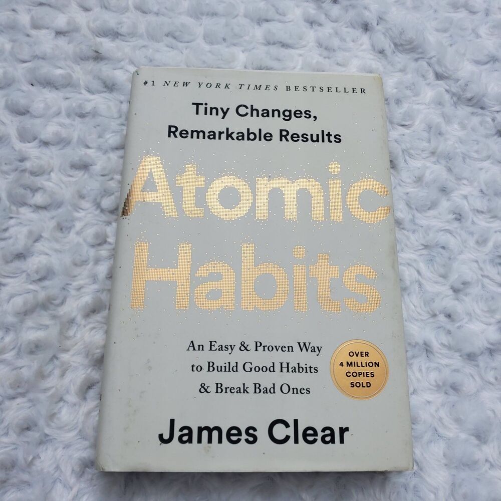 James Clear Atomic Habits Hardcover ISBN 978-0-7352-1129-2